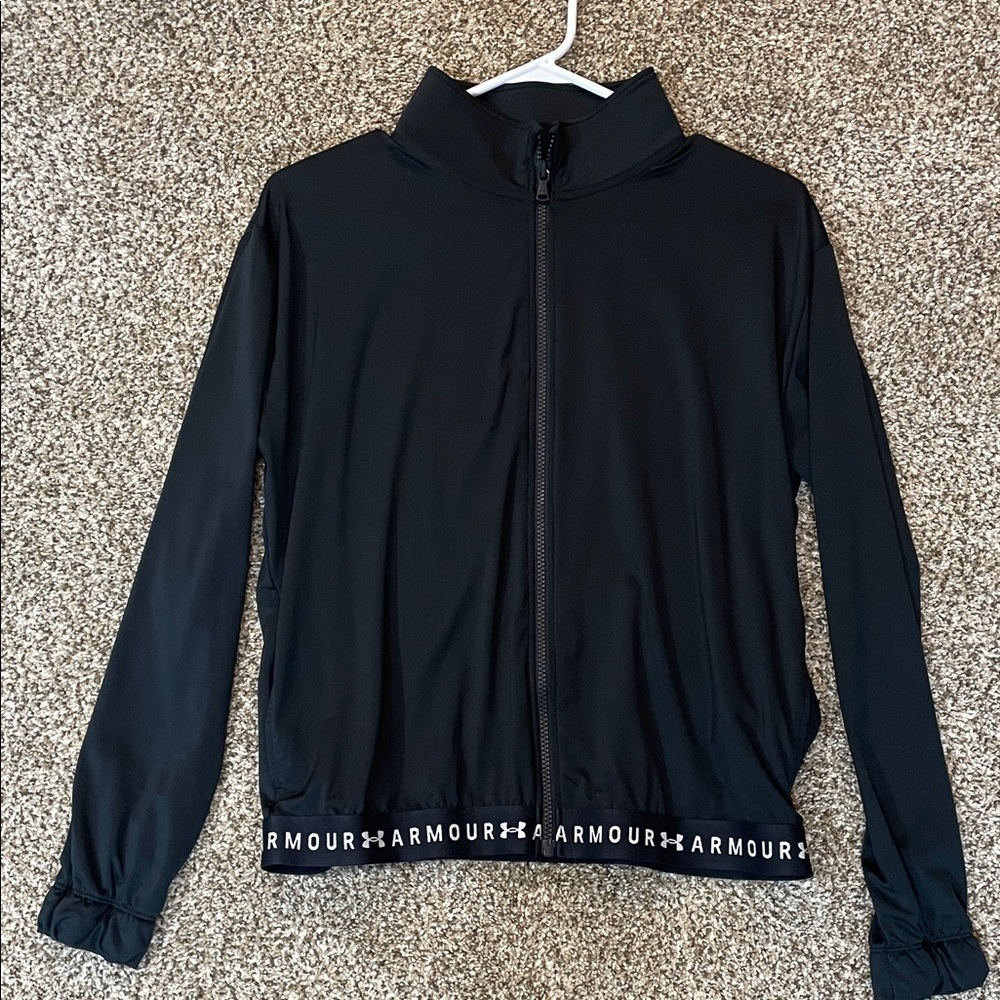 🔵Under Armour Women's Black Bomber Jacket